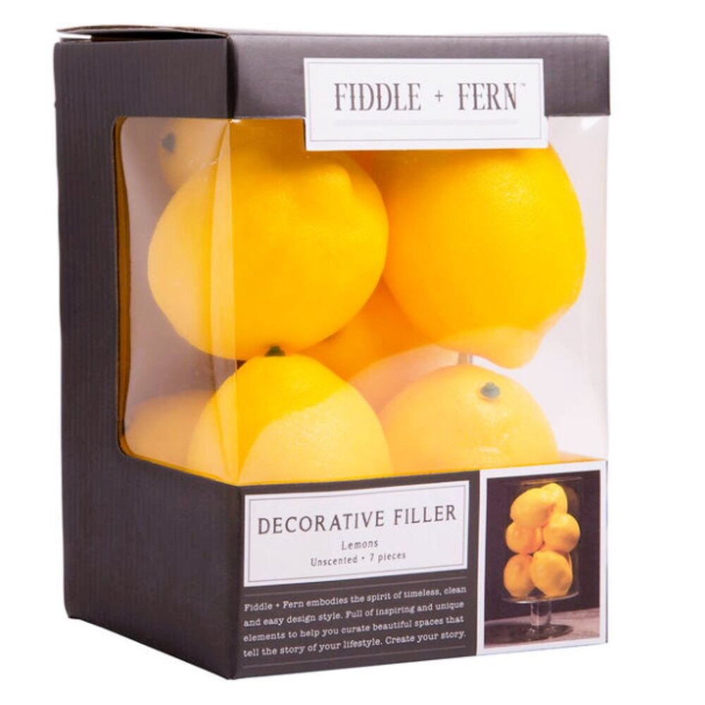 Lemon Decorative Bowl Filler